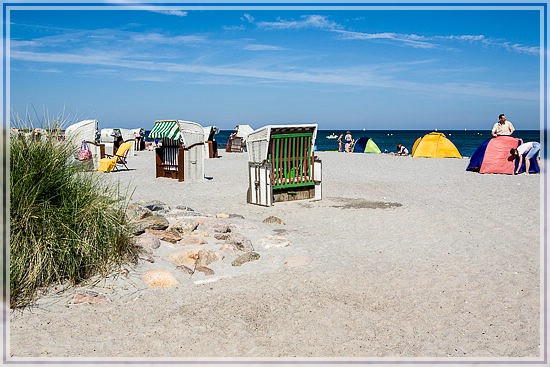 Am Strand von Heiligenhafen