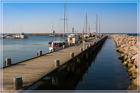 Die moderne Marina im Ostseebad Kühlungsborn