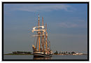 Der Toppsegelschoner Thor Heyerdahl in der Schlei