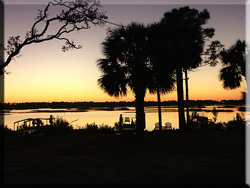 Sonnenuntergänge in Florida